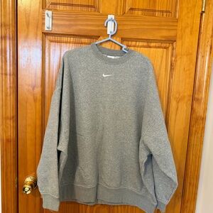 Nike Classic Gray Crewneck Sweater